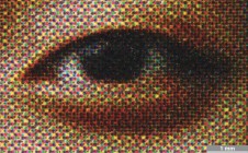 <strong>#029</strong> ⎢ <strong>Process</strong> Inkjet
⎢ <strong>Printer</strong> IRIS 3047 (Piezo Continuous Large Format)
⎢ <strong>Media</strong> IRIS Matte (coated paper, porous)
⎢ <strong>Ink</strong> Equipoise 3000 (liquid CMYK, dye based)
⎢ <strong>Date</strong> 1998-10-01