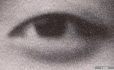 <strong>#166, Mellon Sample #16</strong> ⎢ <strong>Process</strong> Inkjet
⎢ <strong>Printer</strong> Canon iPF 5000 (Thermal Drop-on-Demand)
⎢ <strong>Media</strong> Innova Photo Smooth Cotton (coated paper)
⎢ <strong>Ink</strong> Canon Lucia (liquid greyscale, pigment based)
⎢ <strong>Date</strong> 2006-12-01