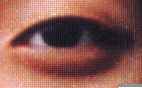 <strong>#017</strong> ⎢ <strong>Process</strong> Dye Diffusion Thermal Transfer (D2T2)
⎢ <strong>Printer</strong> Seiko ColorPoint 1835PS (Thermal Transfer + Dye Sublimation)
⎢ <strong>Media</strong> unknown (coated RC paper)
⎢ <strong>Ink</strong> unknown (ribbon, CMYK, dye based)
⎢ <strong>Date</strong> 1999-05-01
